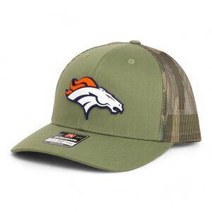 Denver Broncos 3D Snapback Trucker Hat- Loden/ Camo